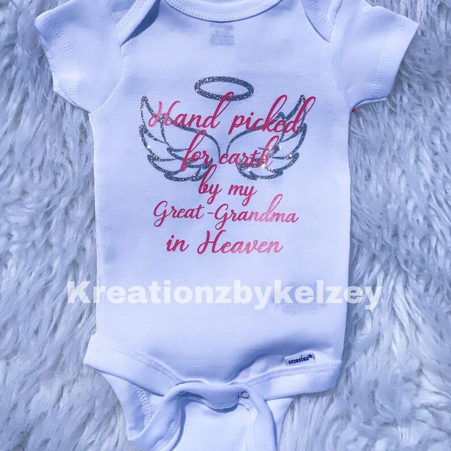 Handpicked for Earth baby onesie